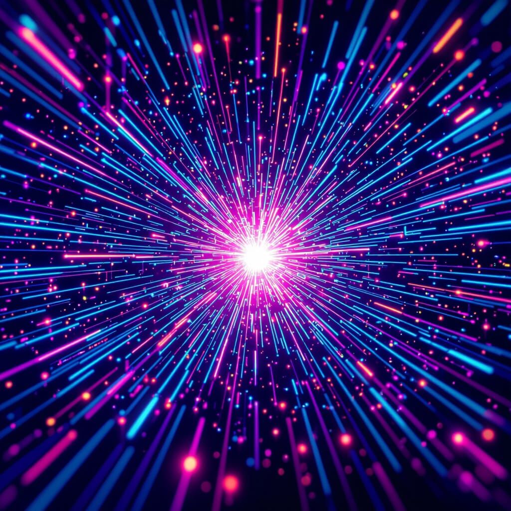 Digital Glitch Art: Spark in Algorithmic Matrix