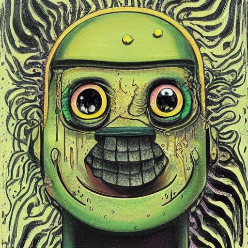 Surrealist Spongebob Portrayed in Dark, Moody Macro Photogra...