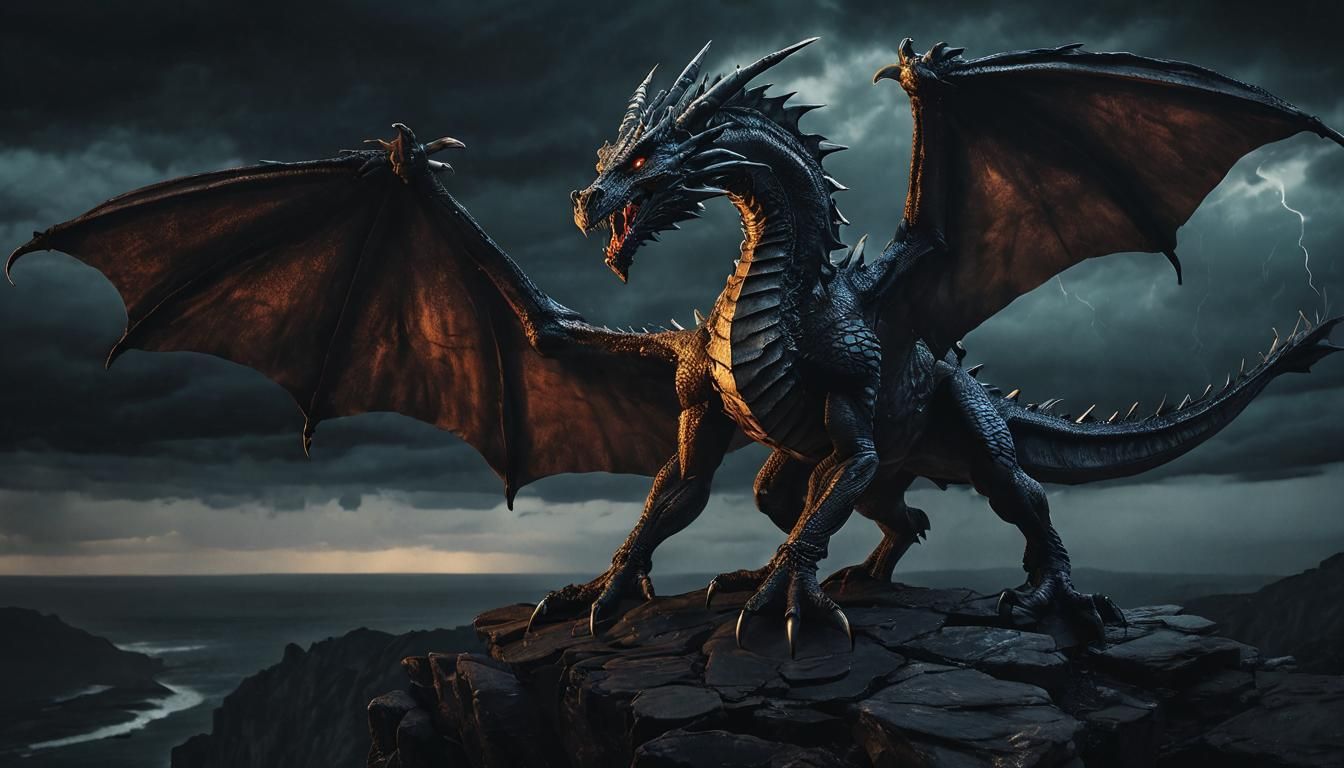 The Great Dragon Firefax of Moonfall (V11), by Lord Elboron