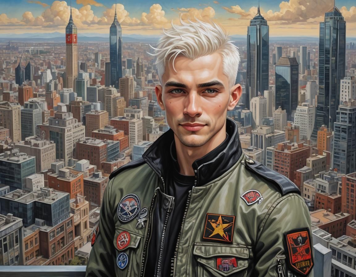 Handsome Rebel Heart man