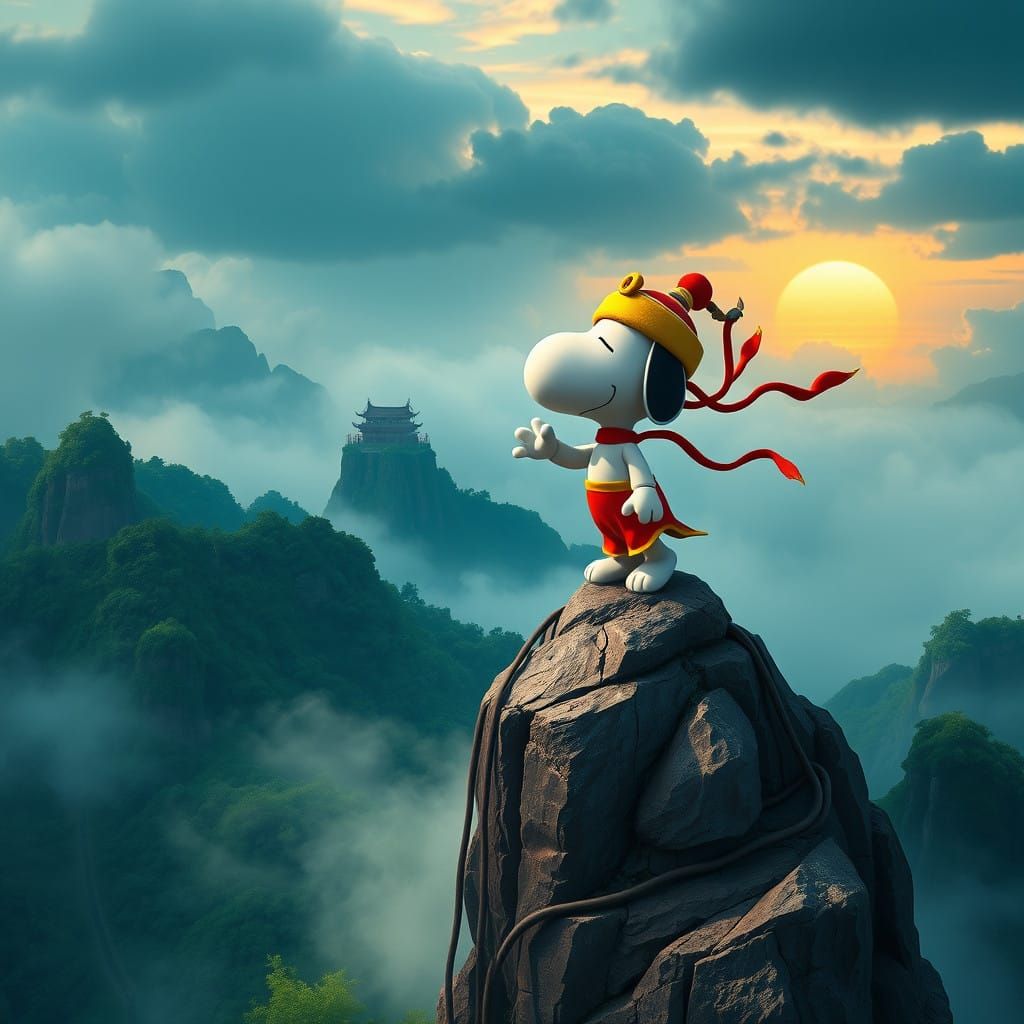 Shaolin Snoopy: Ancient China's Mystical Guardian