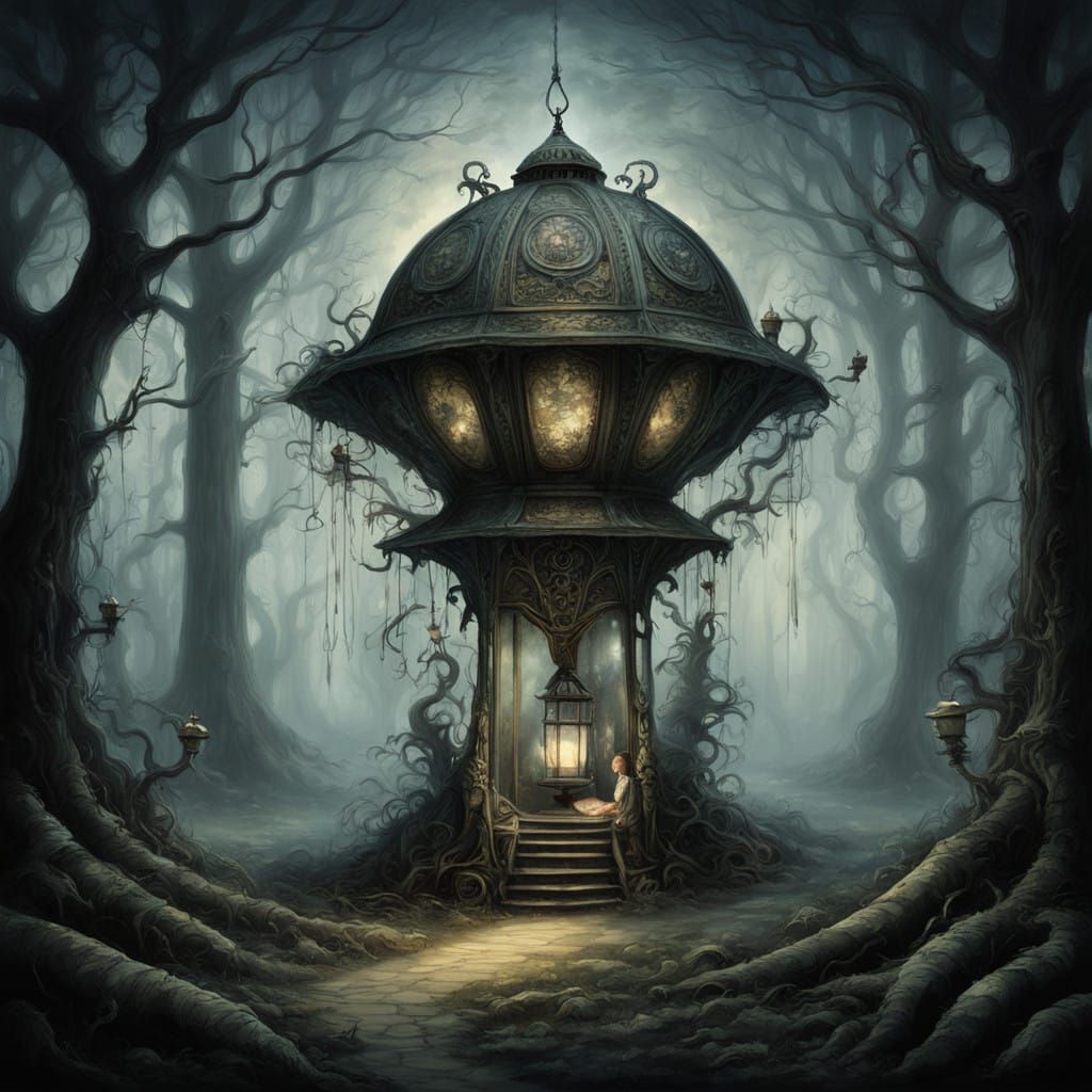 Ethereal Lantern Illuminates Forgotten Children in Whimsical...