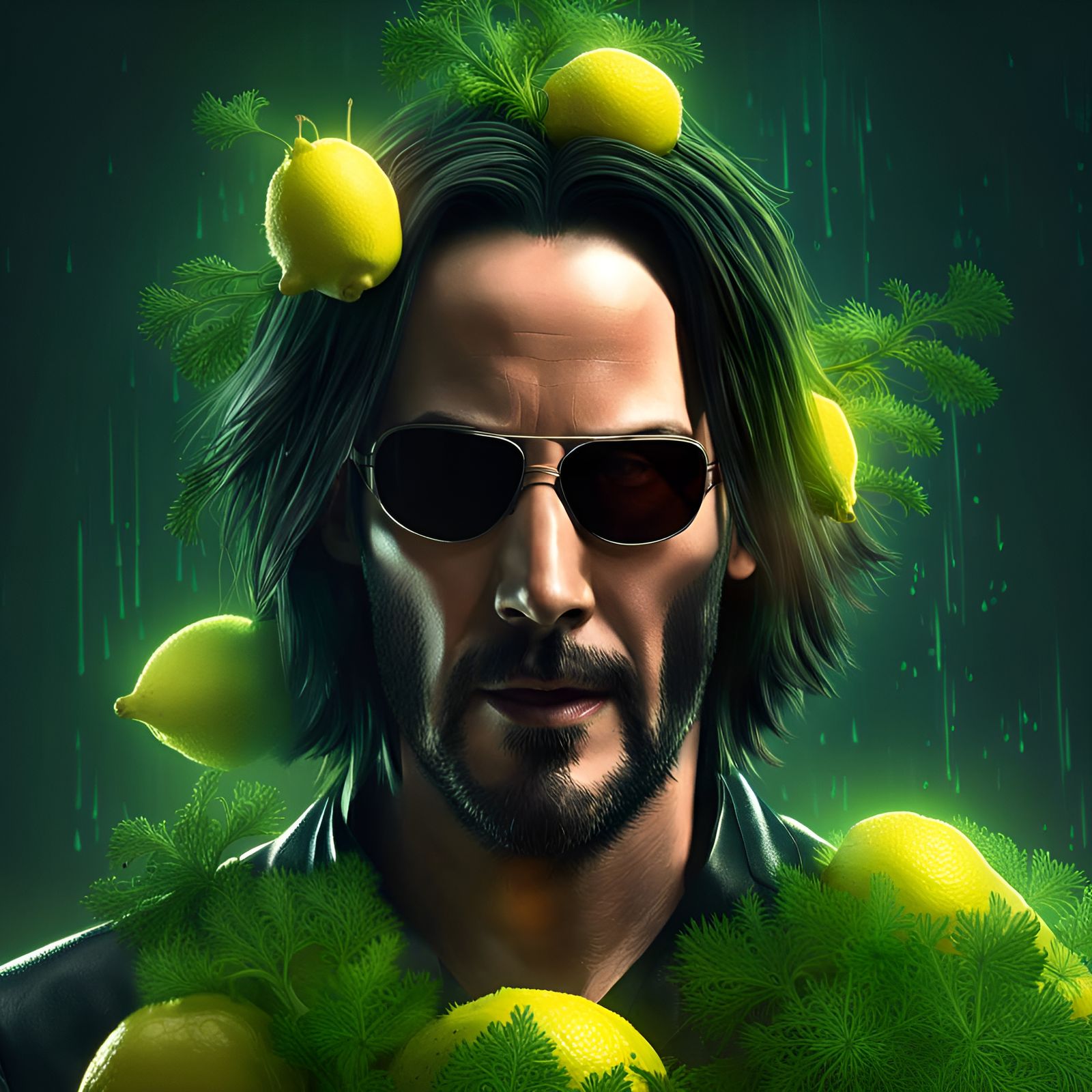 Keanu Reeves as Strawberry Neo-Hero in Ultra HD