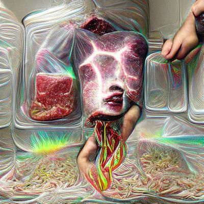 Holographic Soul Escapes Flesh Shackles