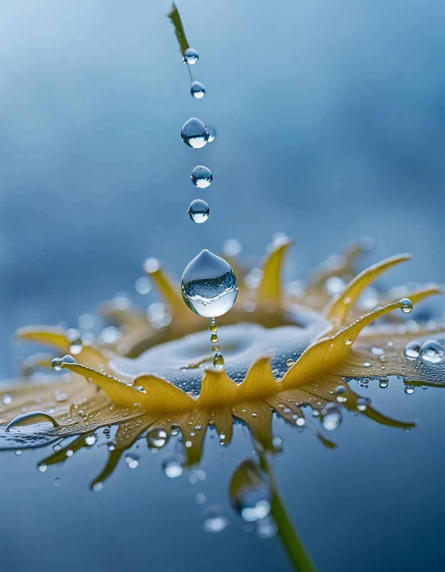 Dewdrops in the Ocean