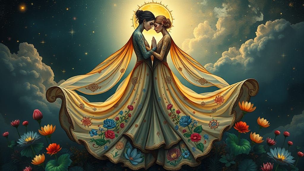 Cosmic Dance of Interconnected Minds