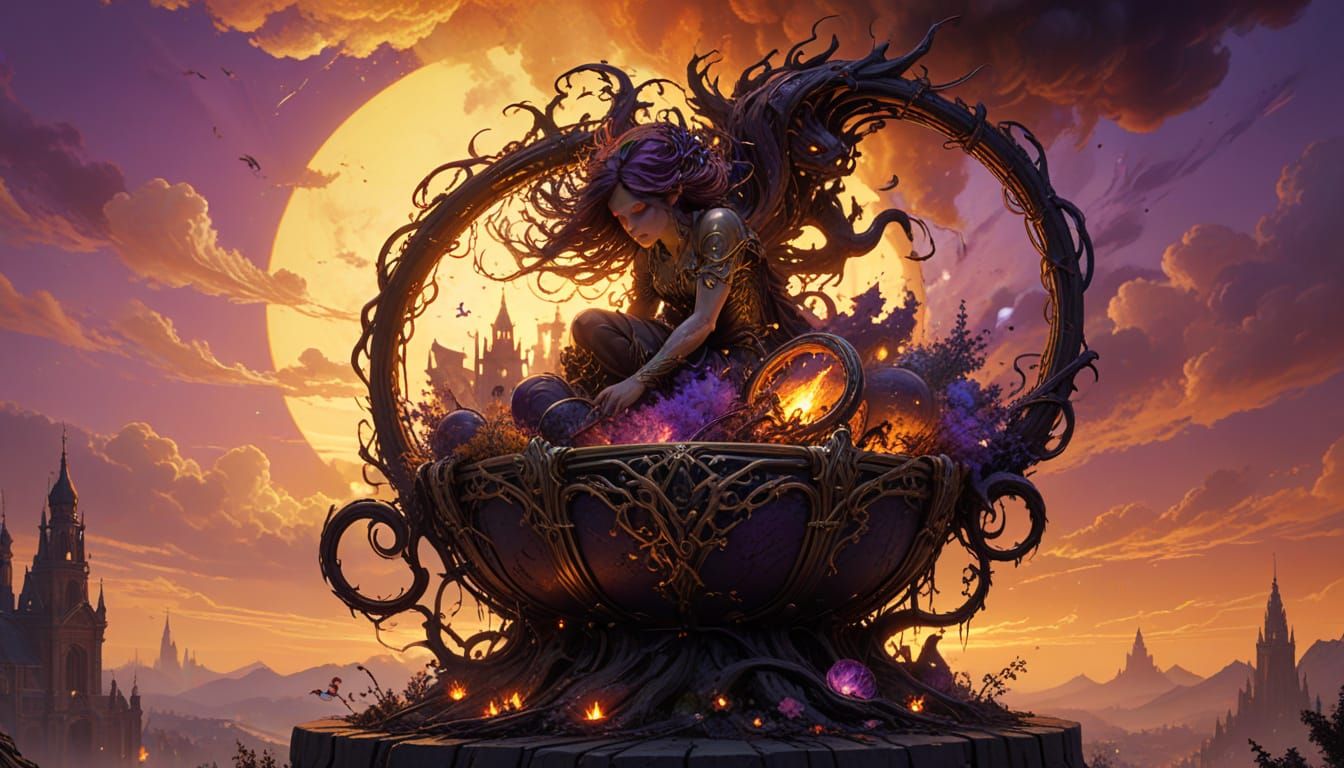 Dark Fantasy Handbasket Unleashes Hellish Chaos in Hyper-Rea...