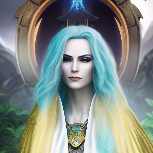 Druid Sorcerer in Fog