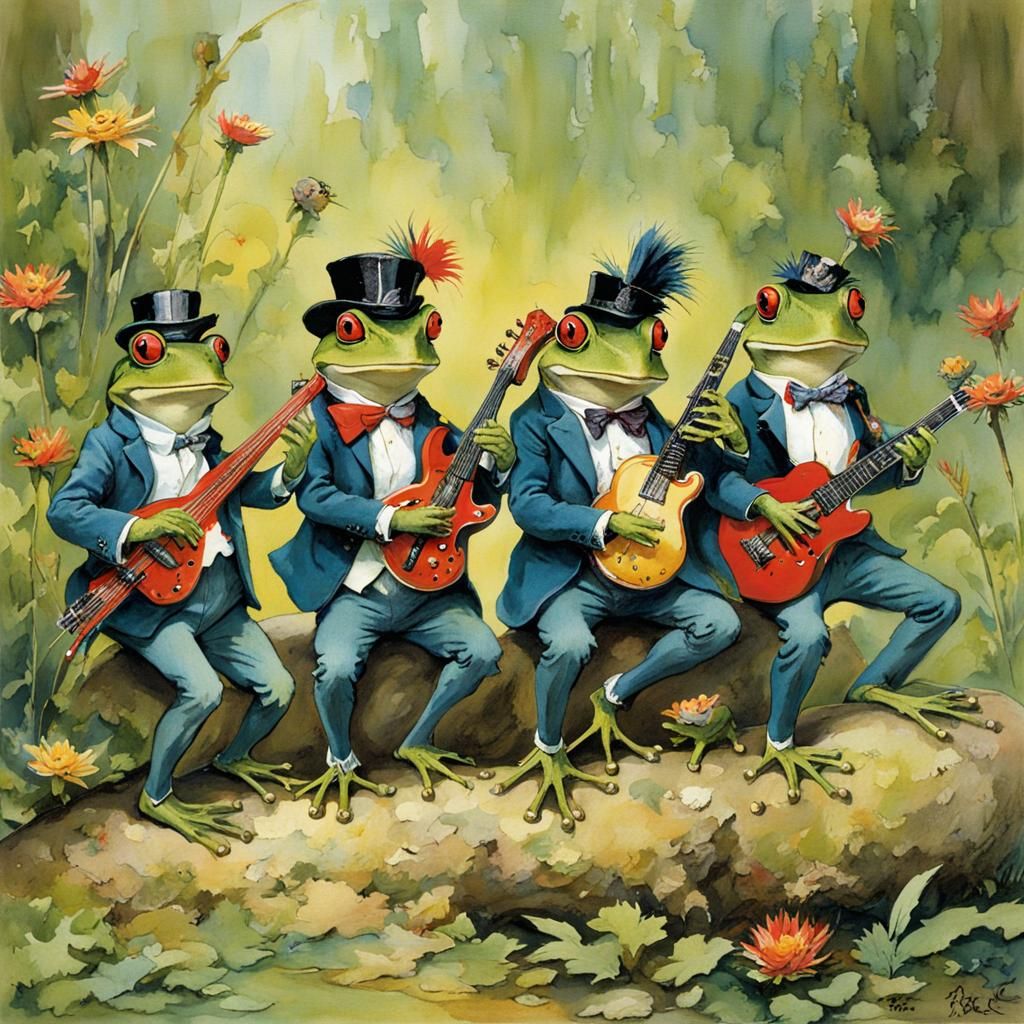 Quartet...🐸🐸🐸🐸