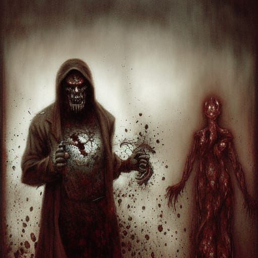 Ethereal Fantasy Scene Inspired by Oil Painting