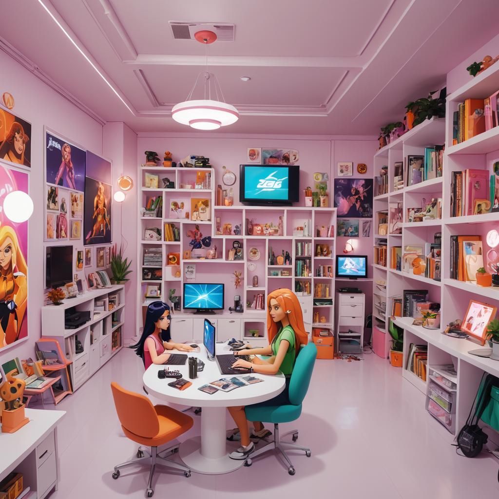 Totally Spies Room: Y2K Gaming Livestream