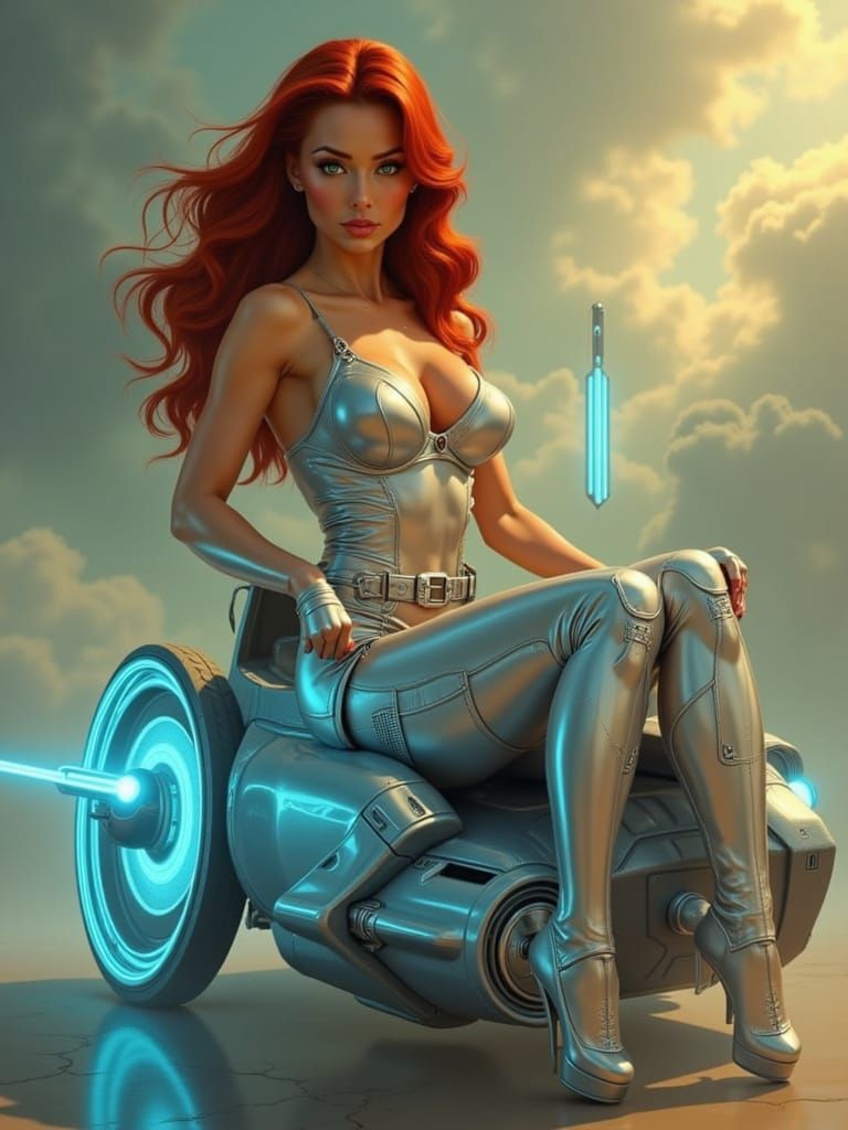 Sci-fi Pin-up