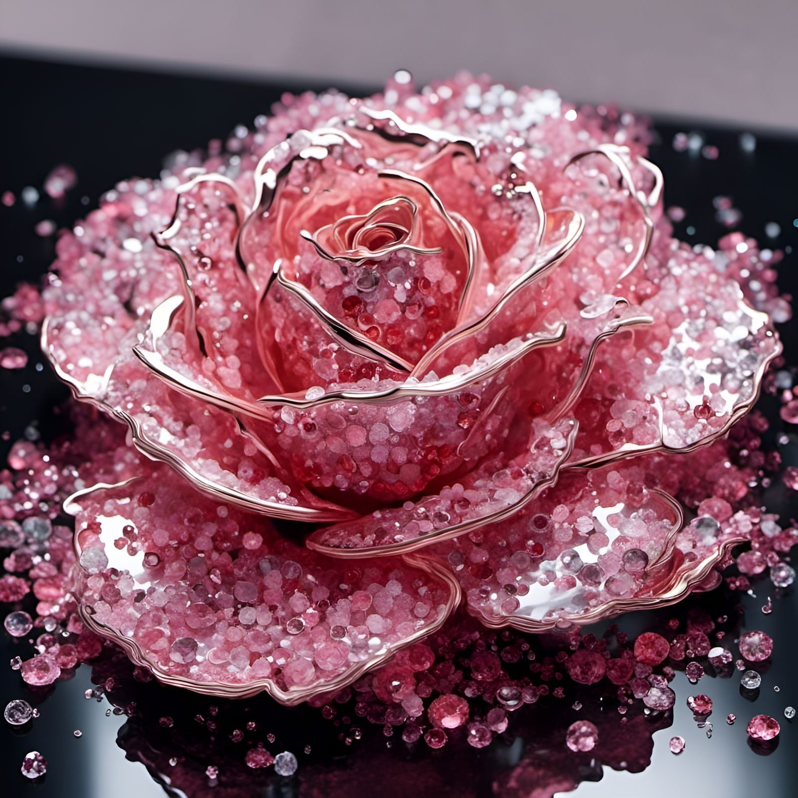 Cherry Bling Rose Beauty.