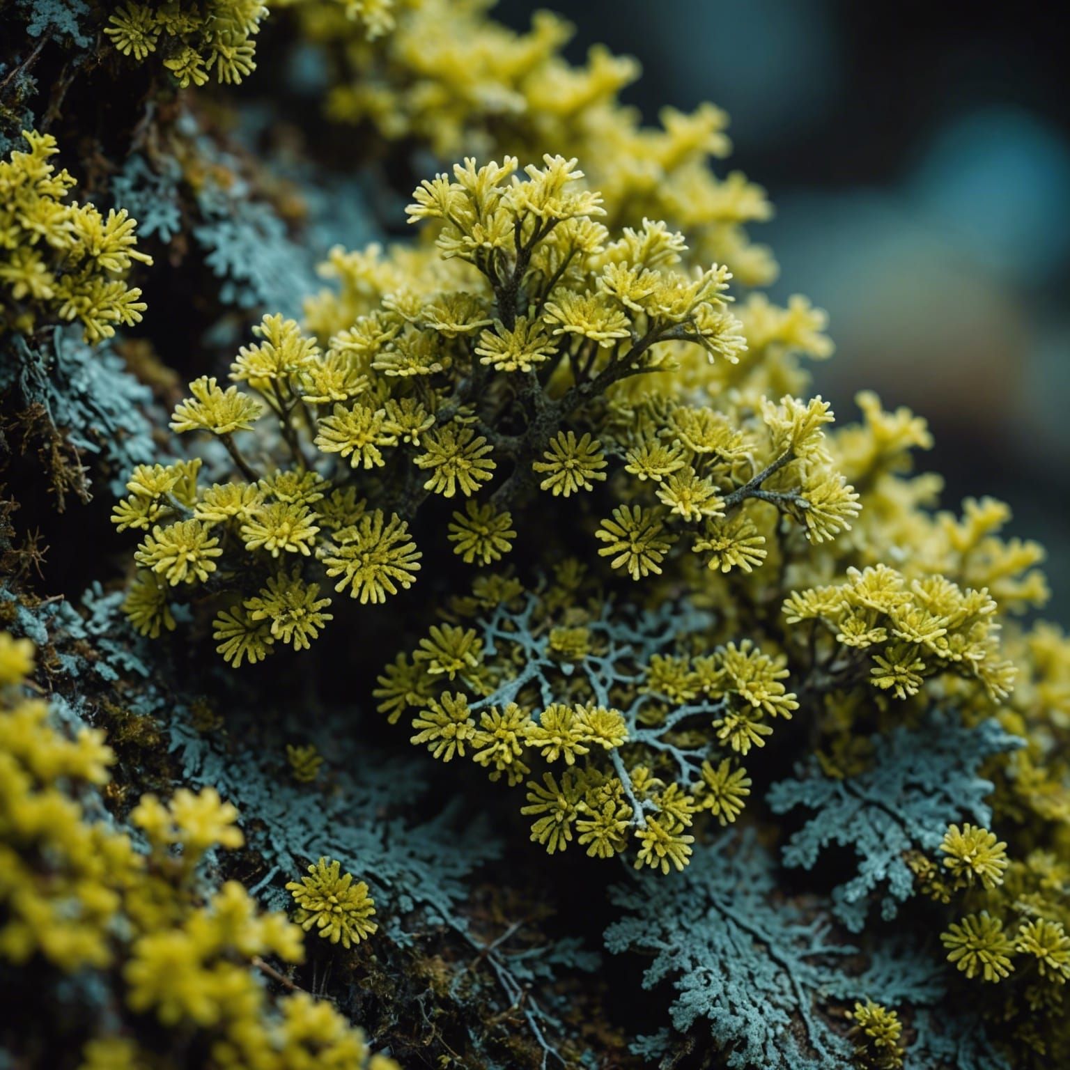 Alien Landscape: Macro Photography of Lichen