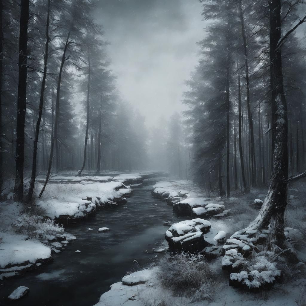 Dark Fairy Soaring Over Nile in Egyptian Aesthetic