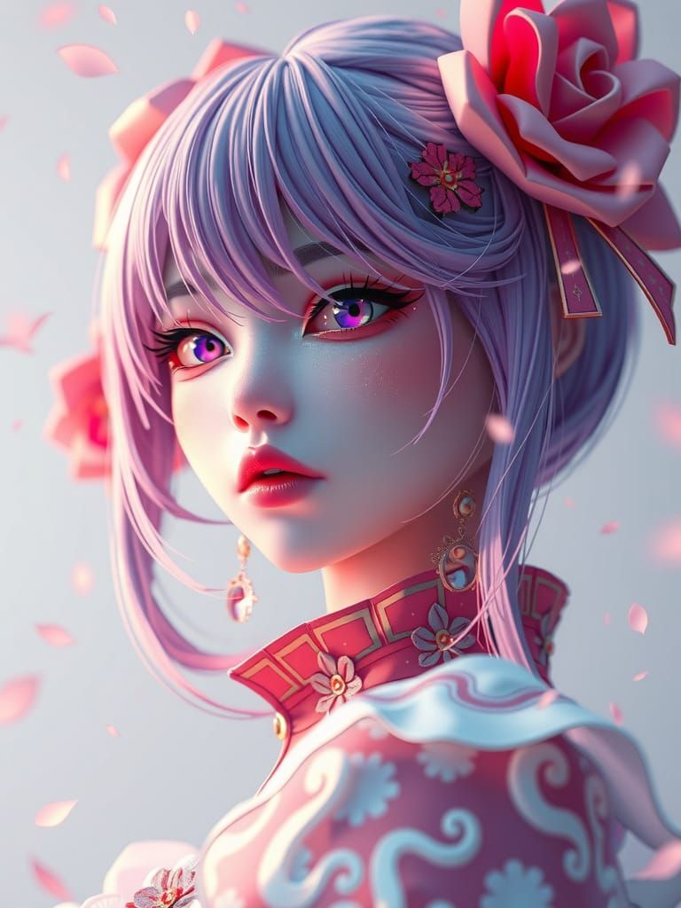 Breathtaking 3D Anime Artwork with Ultrafine Aesthetic