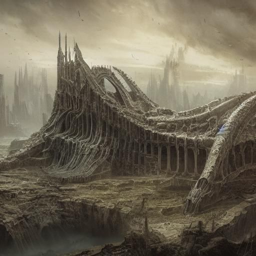 Mystic Woman in Dark Fantasy Portrait