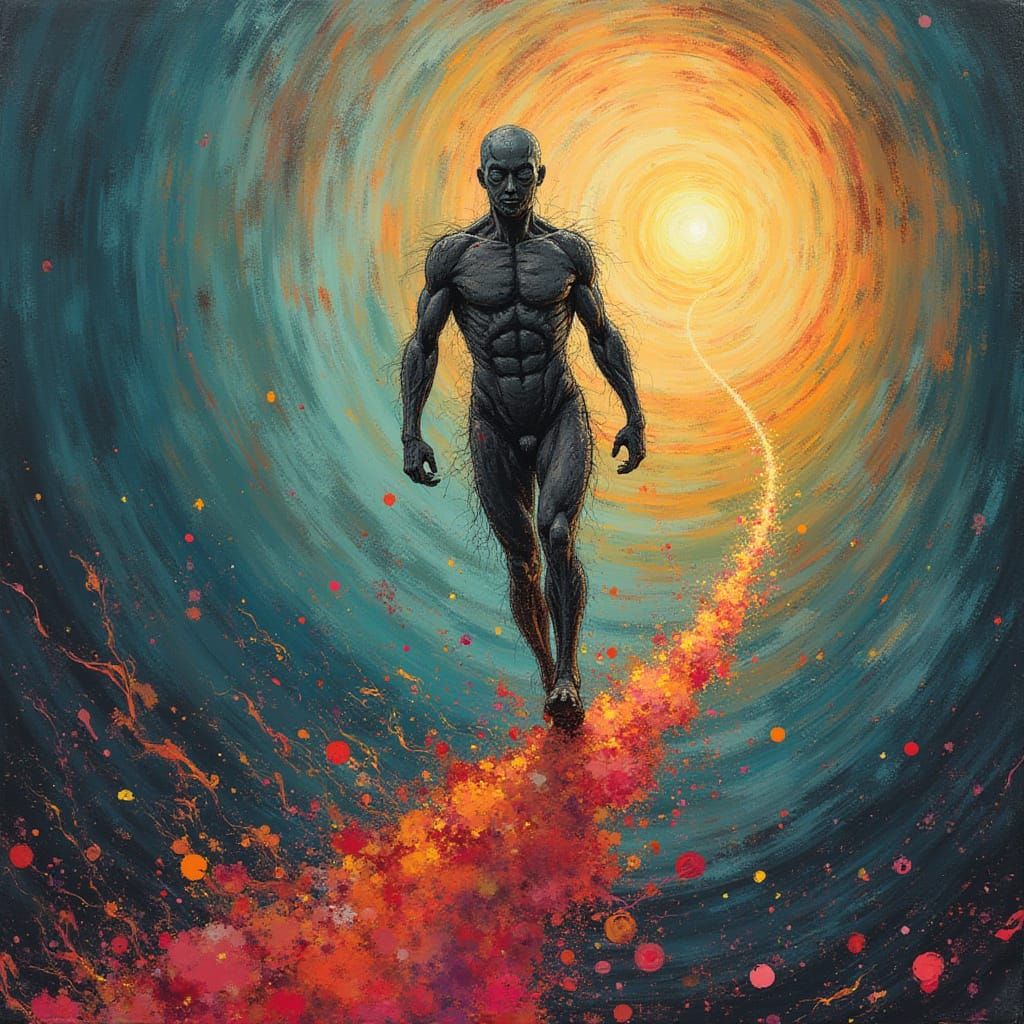 Figure of Change in Surrealist Style