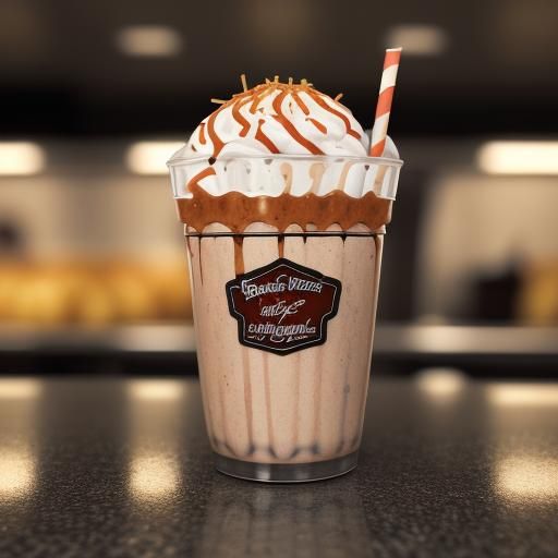 Burger, Fries, and Milkshake Still Life in HDR