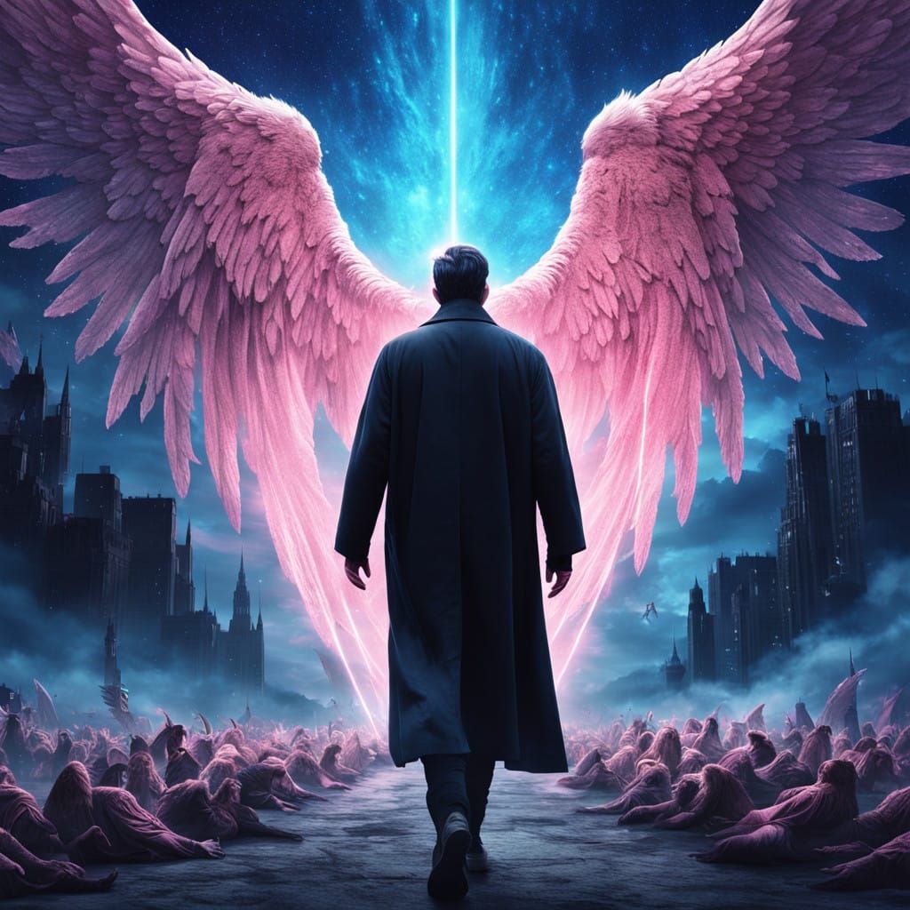 Divine Encounter in Celestial Realms