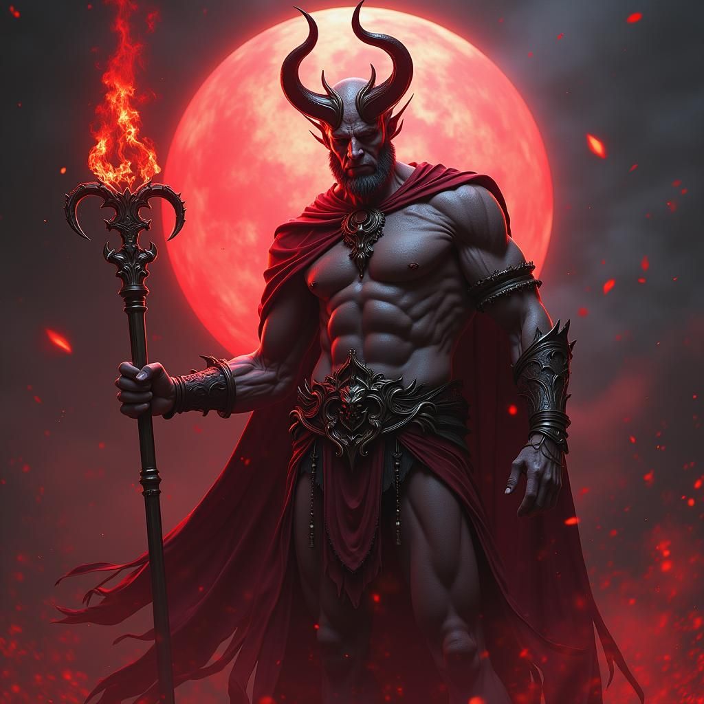 Hades in Detailed 3D Anime Art Style