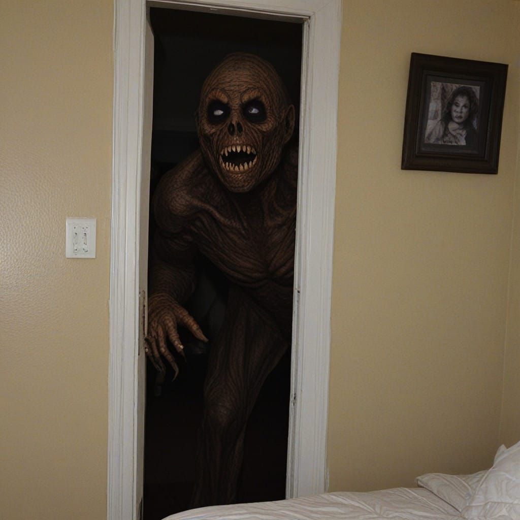The Creepy Boogeyman Sneaks into Your Bedroom