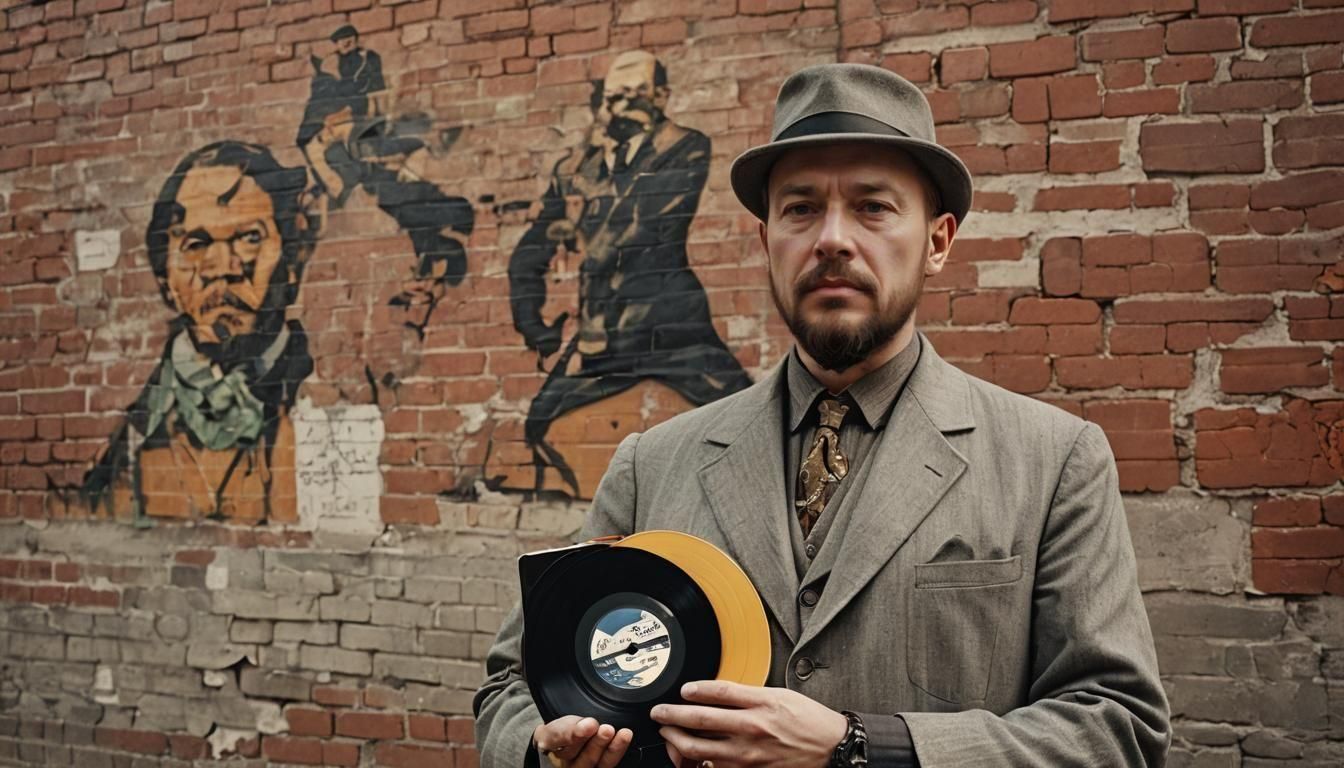 Lenin as Hipster: An AI Generated Portrait