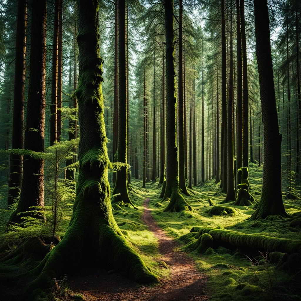 Eldritch Forest: Haunting Photography