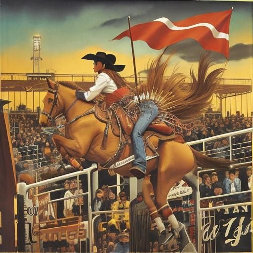 Rodeo Riders in Action