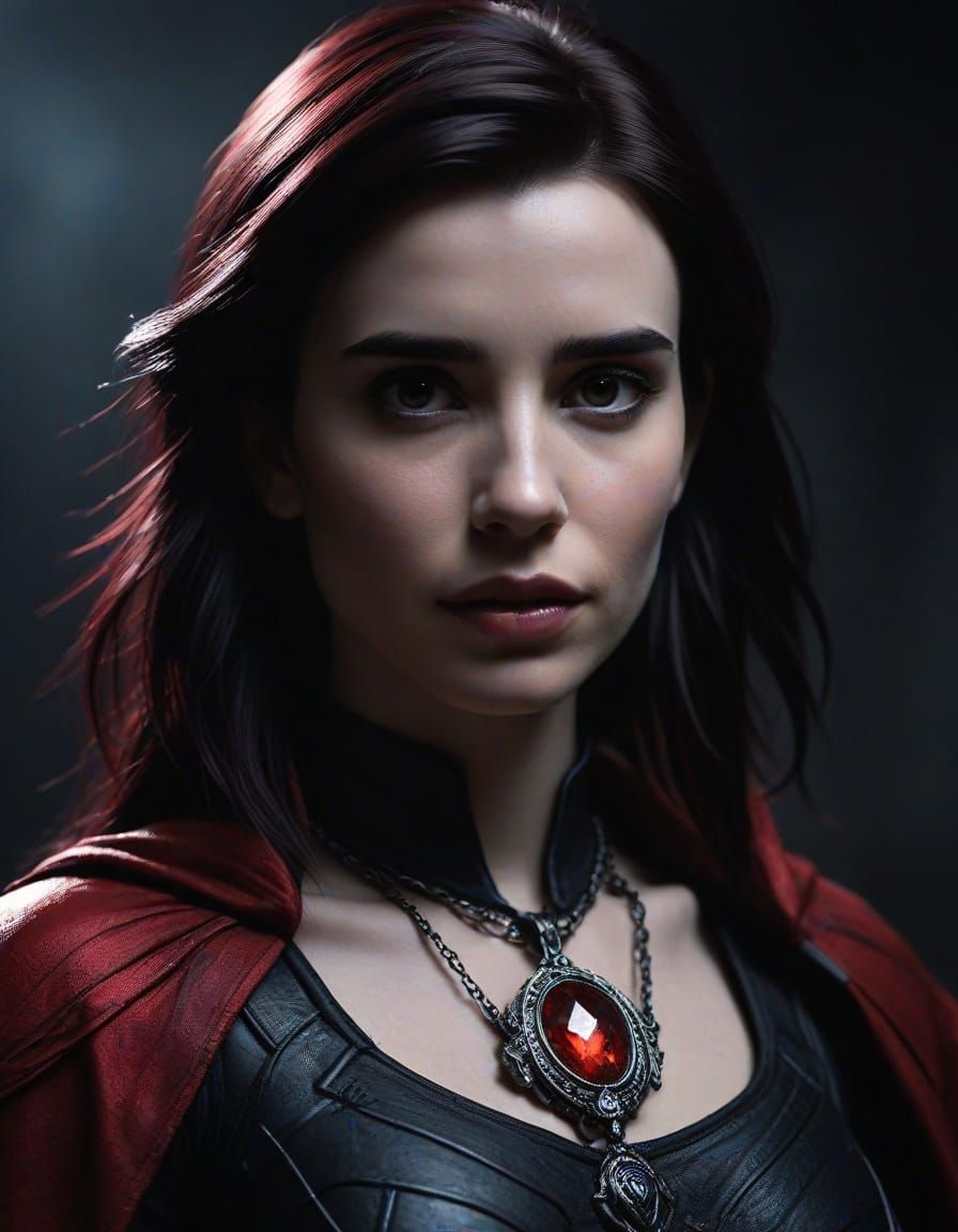 Emma Roberts as Raven: Cinematic Comic Book Art