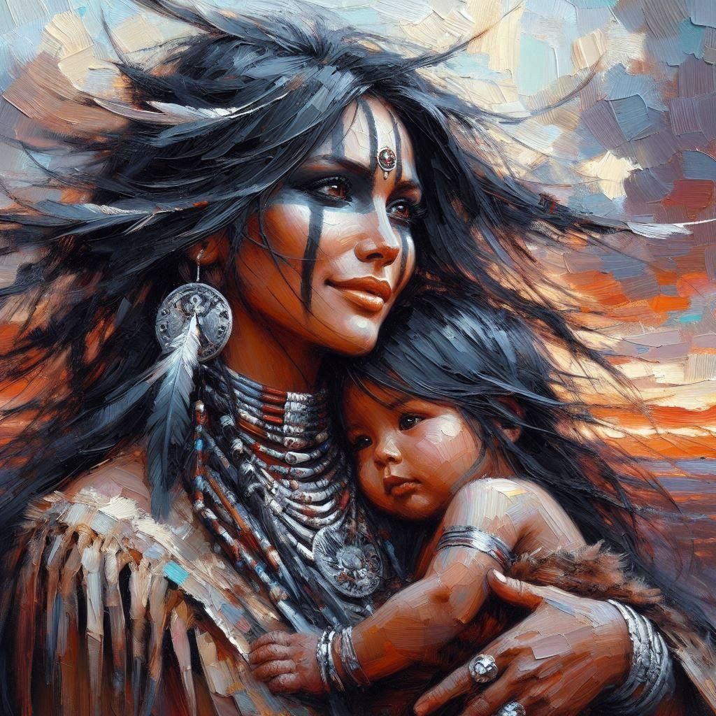 Portrait of Amata, Geronimo's Wife