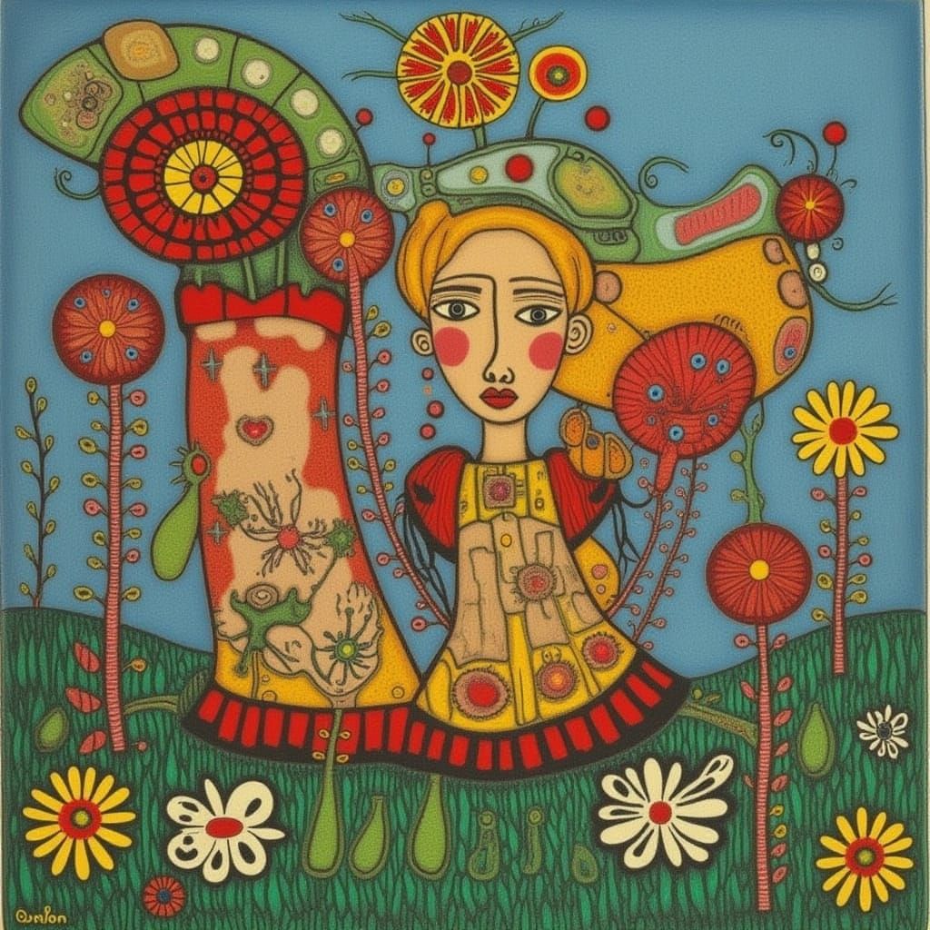 Abstract Color Spectrum Explosion