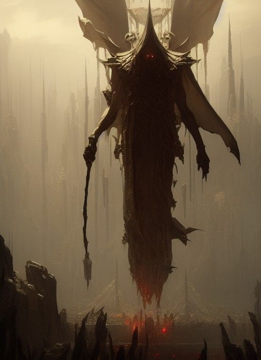Mammon, Prince of Greed: Dark Fantasy Concept Art