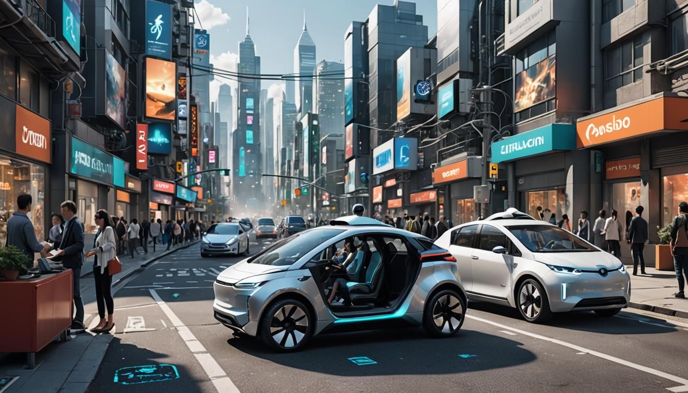 "People enjoyed luxuries once thought the realm of science fiction. Domestic robots, fusion-powered cars, portable compu...