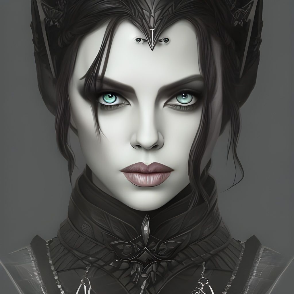 Fantasy Rogue Thief Character Portrait in Digital Art Style