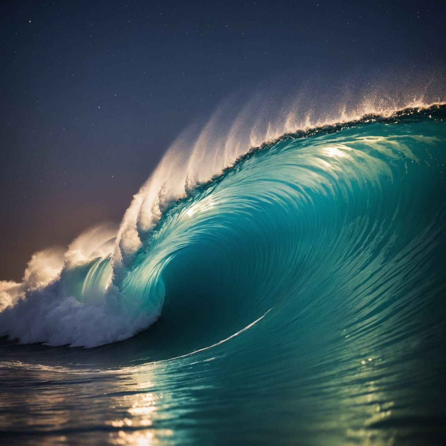 Sound of Light Waves: An Abstract Visualization