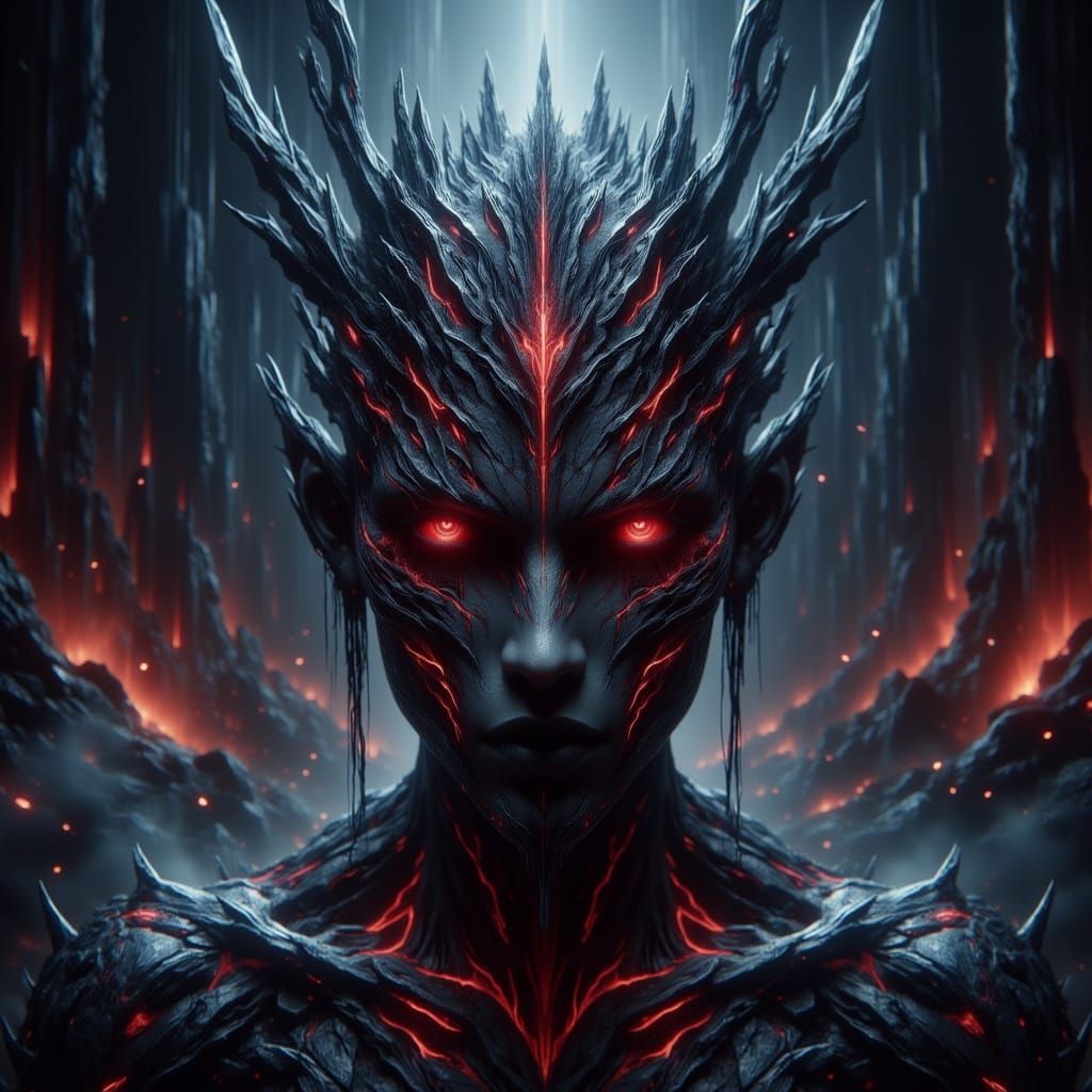 Cosmic Crown in Futuristic Gothic Sci-Fi