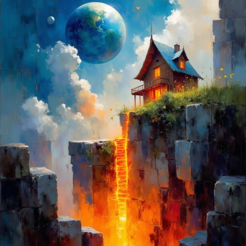 Earth's Core: Surreal View From Space