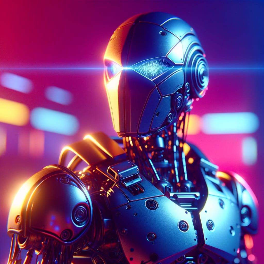 MurderBot: Animated Film-Inspired Security Unit in 8k