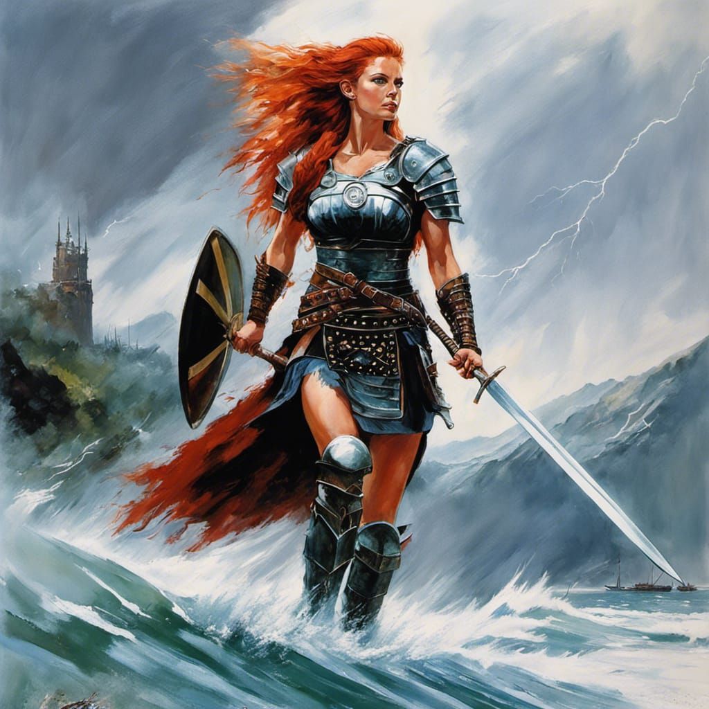 Celtic warrior…