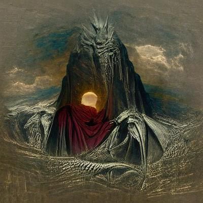 Dark Lord in Gustave Doré Style