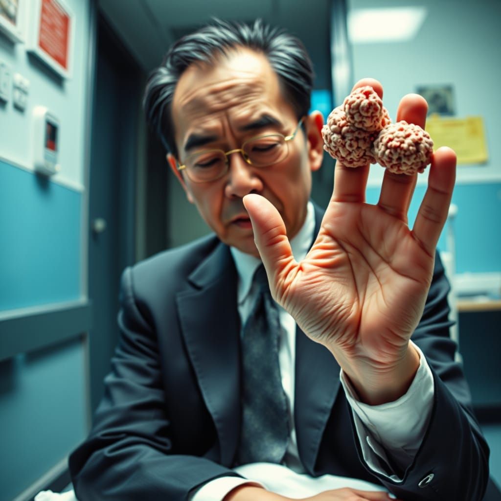 Grotesque! Salary Man's Descent into Body Horror