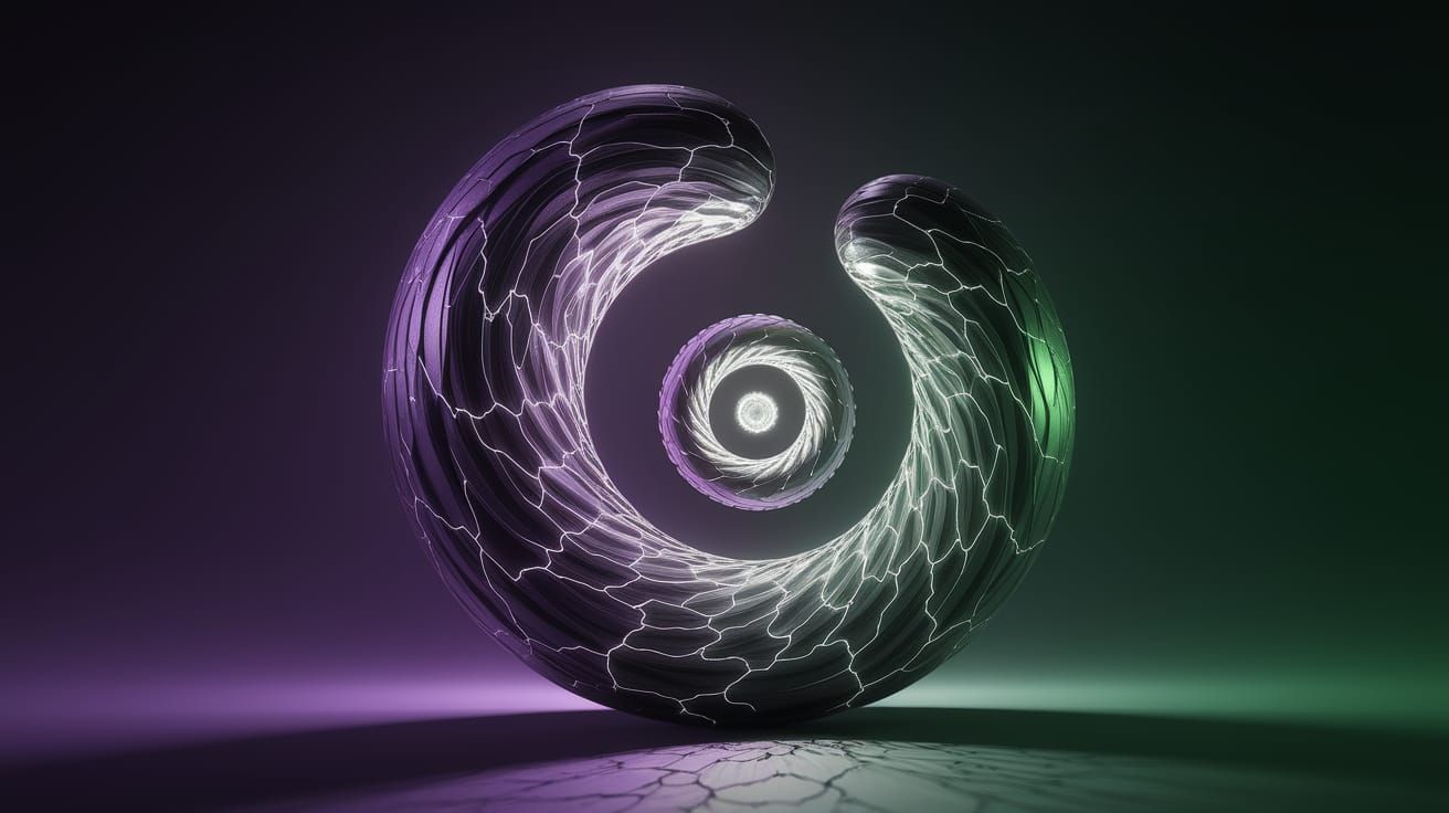 Soulful Fractal Elegance in Resilient Beauty