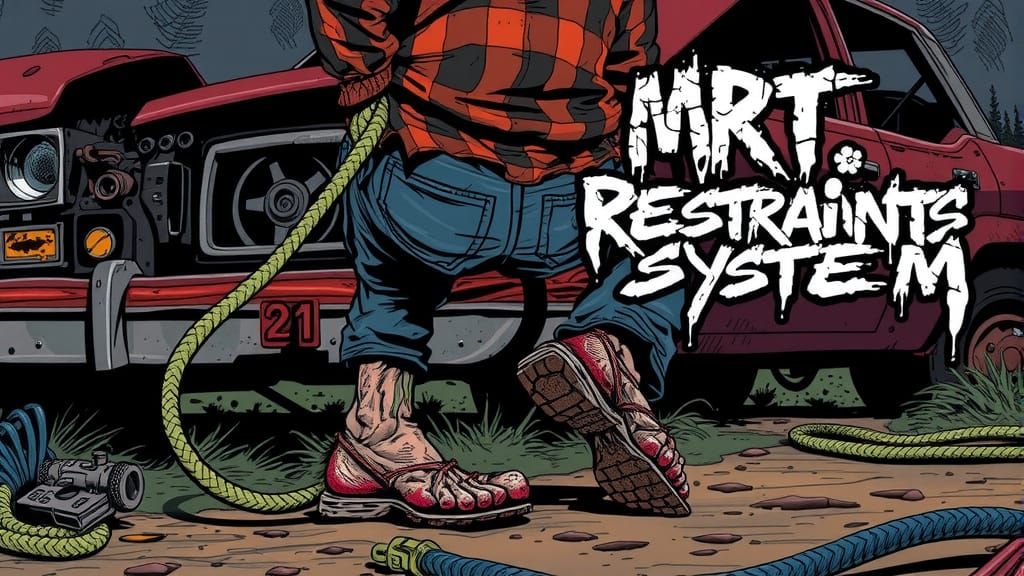 Gritty 90s Comic Book Panel in Grunge Era Style