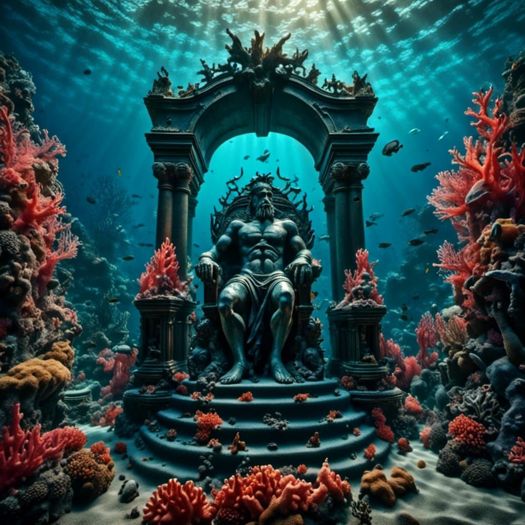 Poseidon Sculpture