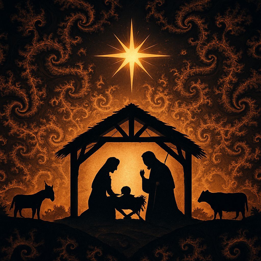 Intricate Bethlehem Fractal Art
