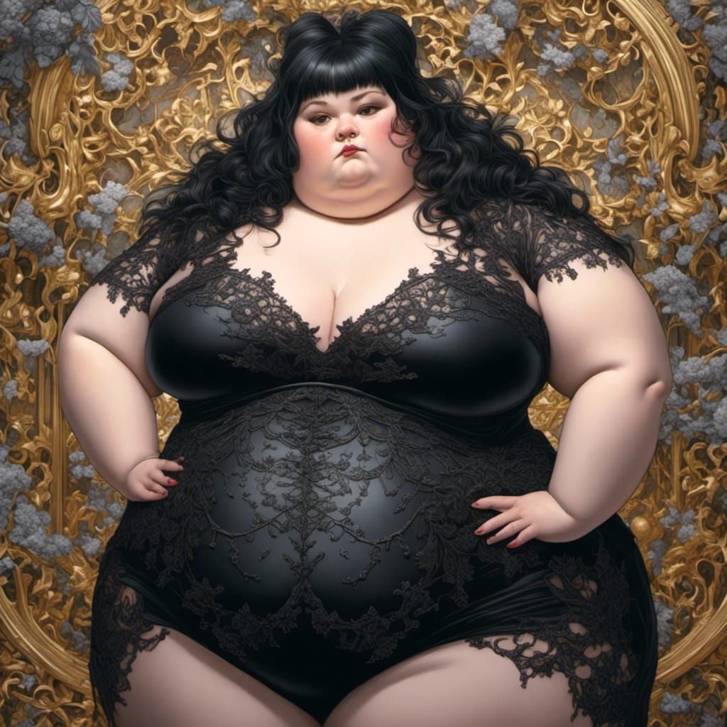 bbw curvi fantasy gothic