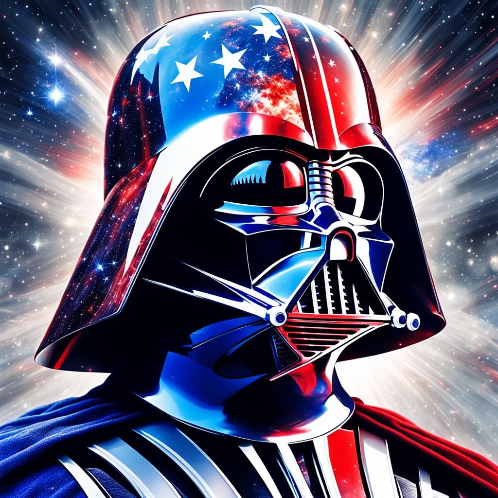 American Darth Vader Double Exposure Supernova