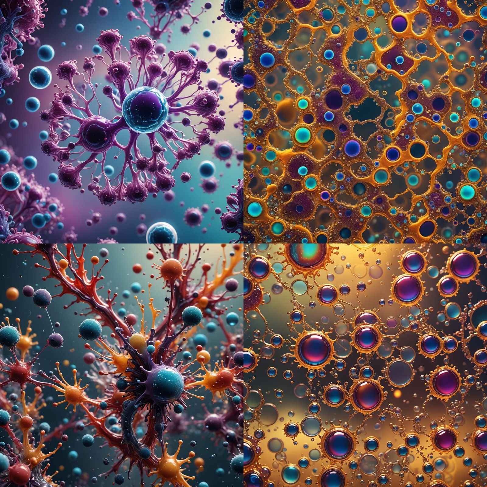 Microscopic View of Mycoplasma Genitalium in Hyperrealistic ...