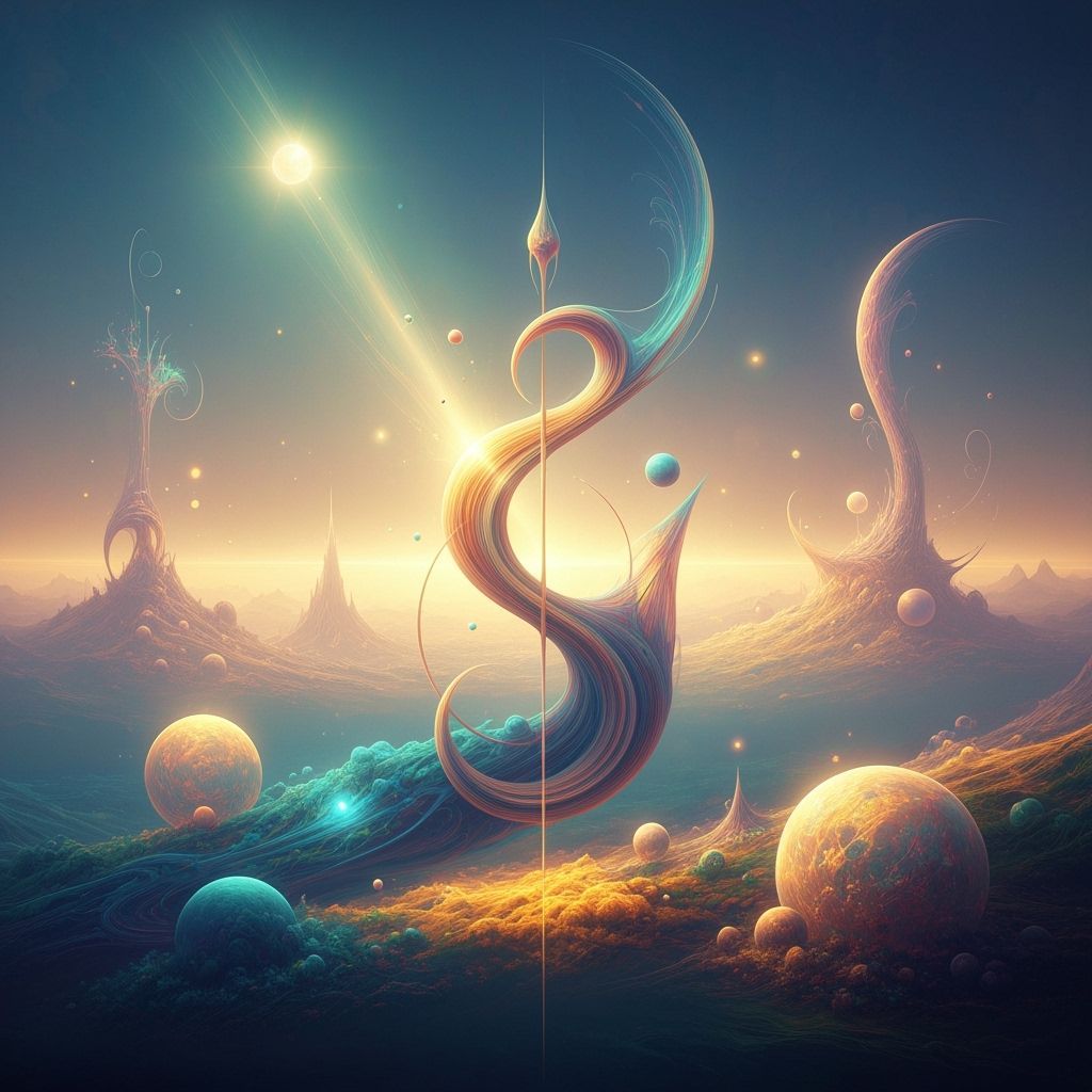 Surreal Dreamscape in Ethereal Light